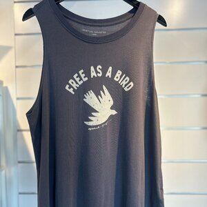 Spiritual Gangster Free Dove Jade Muscle Tank